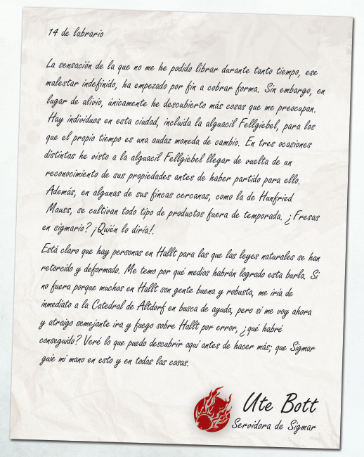 Página manuscrita de Ute Bott, PDF español p. 16